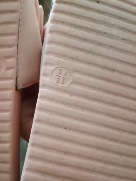 Dievčenské šľapky, h&m,34