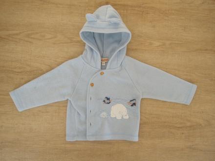 Fleesová mikina 9-12 mes. vel. 80, 80