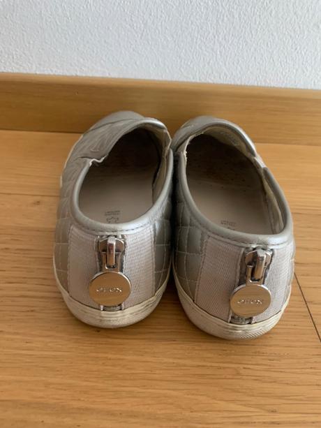 Geox béžové kožené mokasiny 37, geox,37