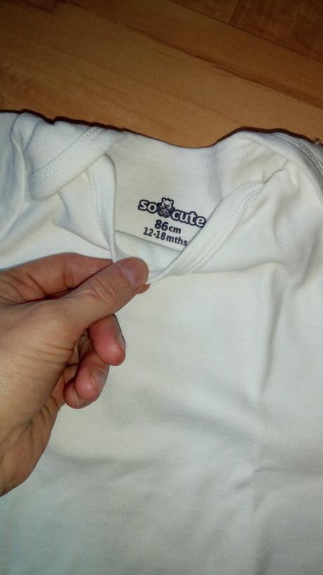 3x biele body - 86, 86