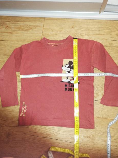 Tričko s dlhým rukávom mickey mouse, reserved,116