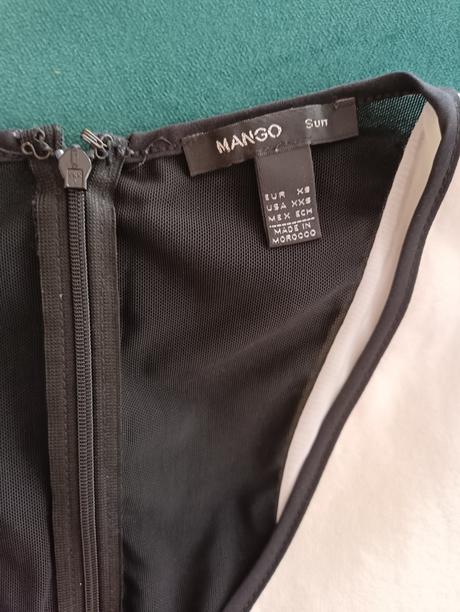 Biele elastické šaty mango, mango,xs