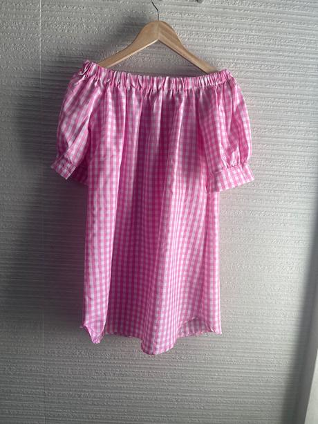 Letné kárované šaty, xs