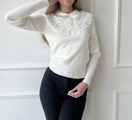 Nádherný sveter značky green apple,