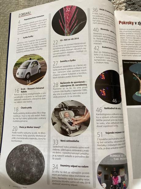 Časopis quark a mladý vedec,