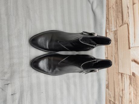 Vagabond 38 - dámske kožené čierne topánky, vagabond,38