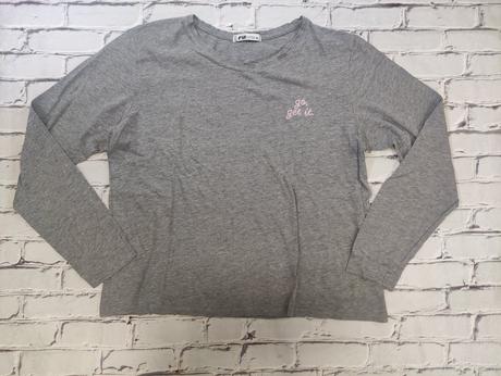 Sivé tričko fb sister, new yorker,xl