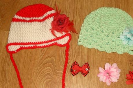 Detská háčkovaná čiapočka, <50 - 158