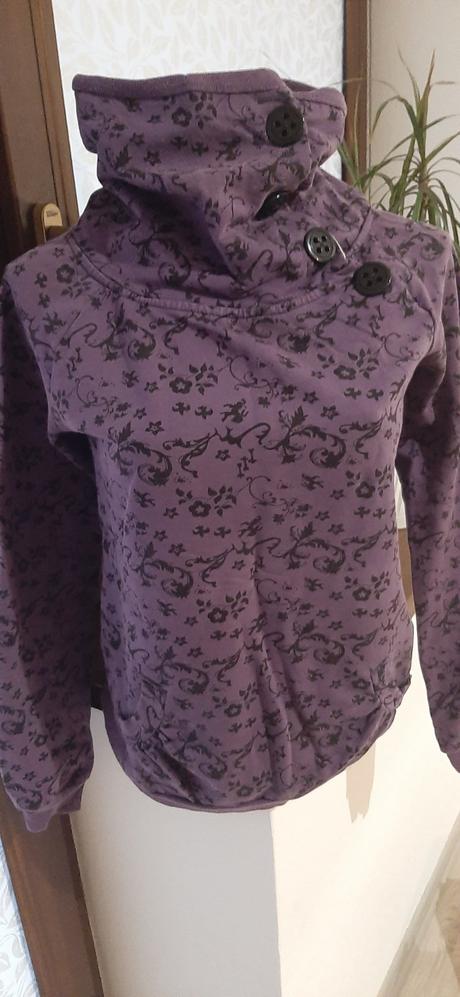 Moderna fialova mikina, s
