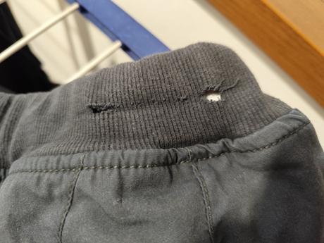 Zateplené nohavice, 158