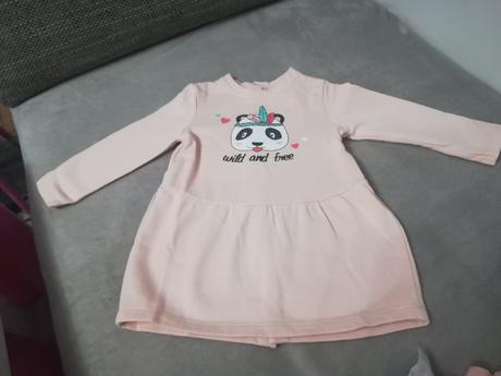 Hrubšie šaty veľ. 86/92, lupilu,92