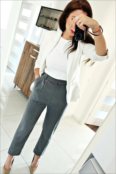 Šedé nohavice amisu, amisu,xs