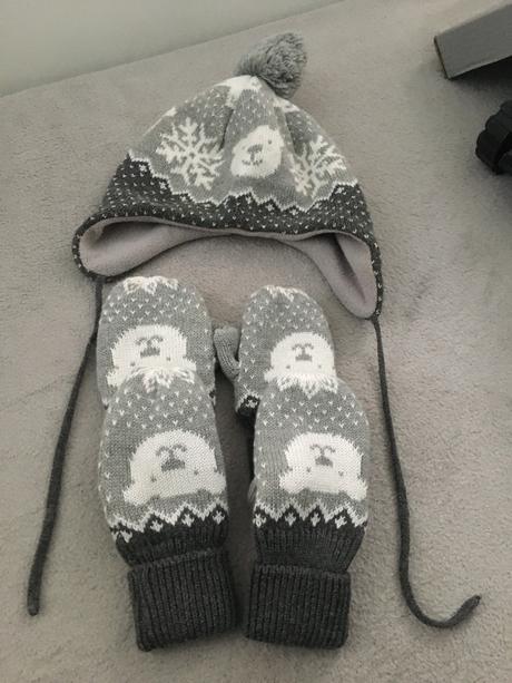 Ciapky+rukavice h&m, 74