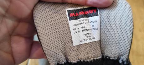 Mammut treková obuv, 37