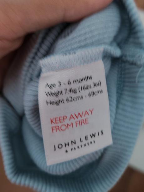 Rebrované body, john lewis baby,68
