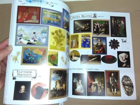 Usborne art colouring and sticker book, 