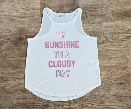 Letné tielko, h&m,146