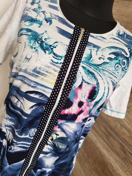 Tričko na zips, gerry weber,l