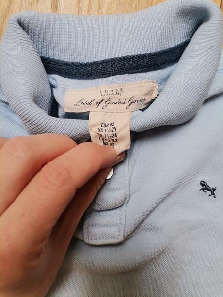 Polo tričko, h&m,92