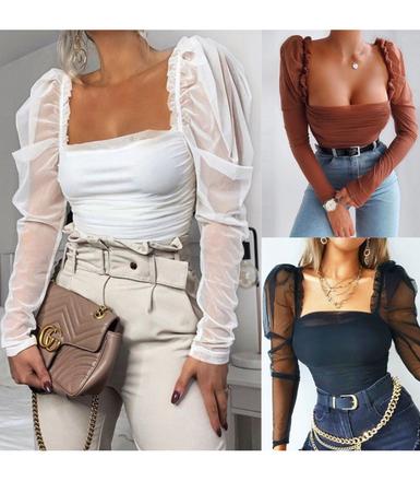 Priehladny top madeline, s