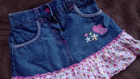 Riflová sukňa, pepco,98