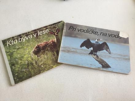 2 knižky o prírode,