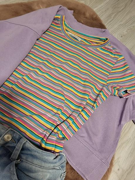 S pasikovane tricko, pull&bear,s