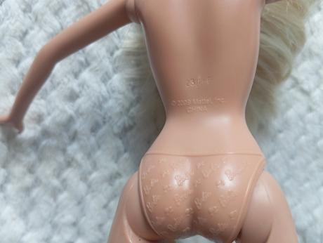 Barbie mattel blond vlasy, 