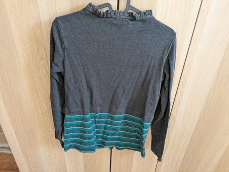 Tričko/kardigan s vestou, m