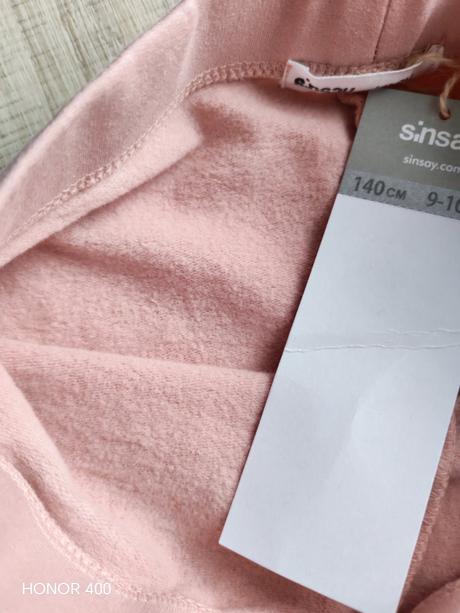 Teplé zvonové nohavice, sinsay,140