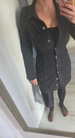 Dzinsove saty, zara,m