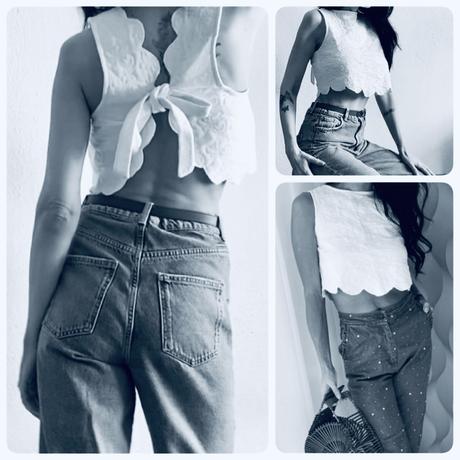 Crop top zara, zara,s