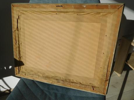 Kočovníci-olej na plátne 1952, 38 x 48 cm 2 kusy, 