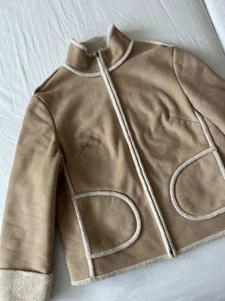 Next kožušinový kabátik vel.44/xl, next,xl