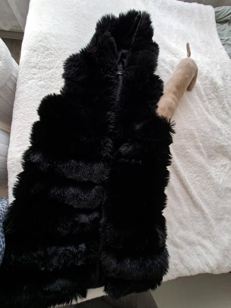 Dámska kožušinová vesta, xl