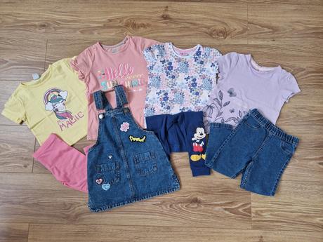 Balík oblečenia pre dievčatko veľ. 98, 86–98