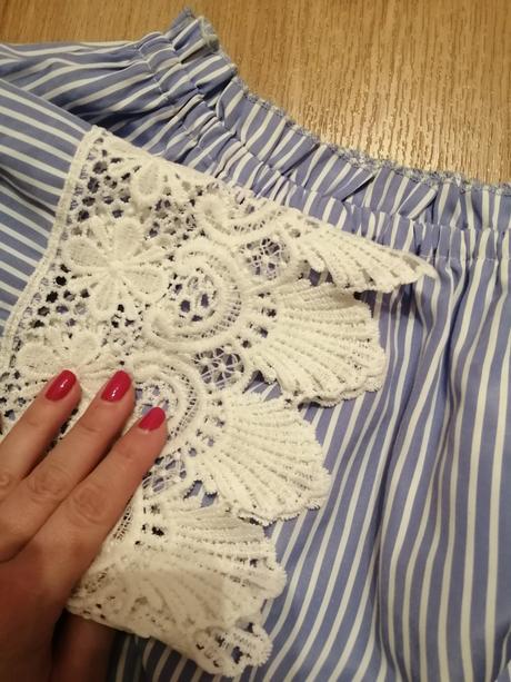 Šaty s krajkou veľ s/m, m