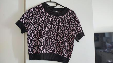 Black pink sveter, h&m,164 / s