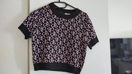 Black pink sveter, h&m,164 / s