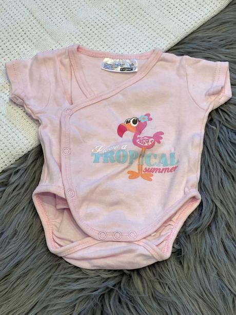 Dievčenské body s flamingom ergee (56), ergee,56