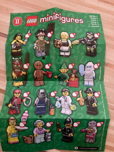 Lego minifigurky - 11.seria, 