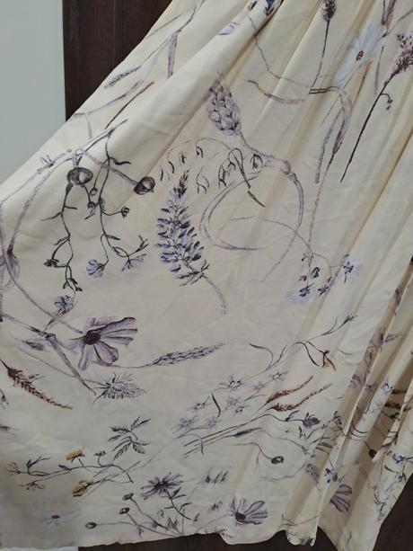 H&m krémové šaty l/40, h&m,l