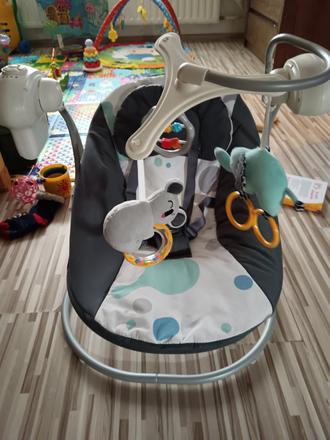 Hojdacie kresielko kinderkraft minky mint, 