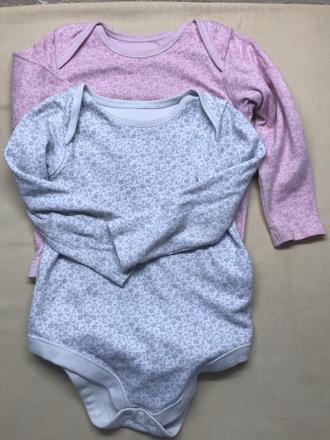 2xbody dl.rukav vel.  18-24 mes., f&f,92