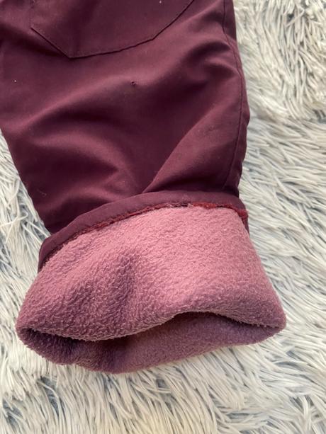 Dievčenské zateplené nohavice, 116