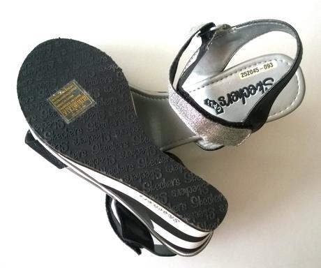Sandále na platforme skechers cali, skechers,38