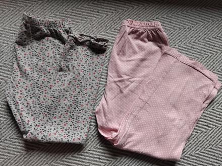 2x pyzamove nohavice, miniclub,110