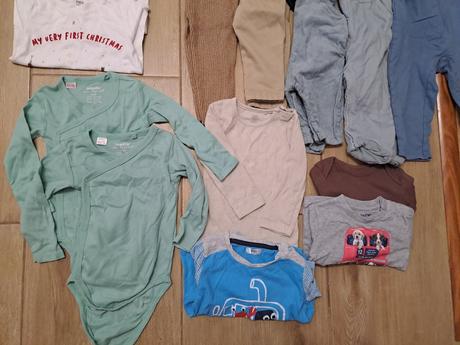 Mix oblečenie chlapec 74/80 a 80, 68–80