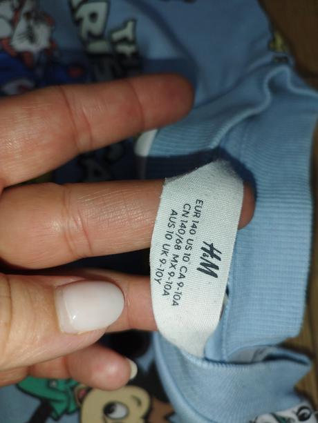 Mikina mickey mouse, 134/140, h&m,134