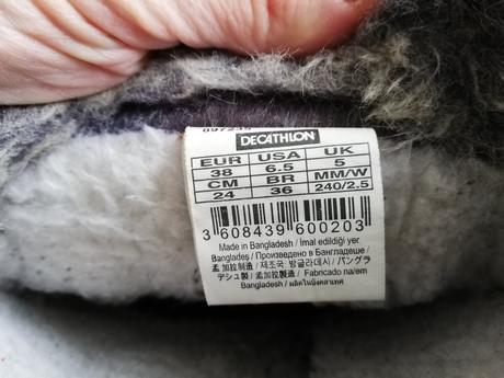 Zimné topánky čižmy snehule veľkosť 38 24cm, quechua,38